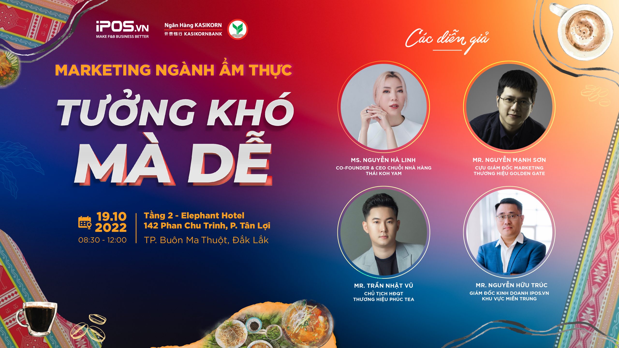 Thông cáo báo chí: iPOS.vn sắp tổ chức sự kiện về định hướng phát triển marketing  ngành ẩm thực & đồ uống tại Tây Nguyên