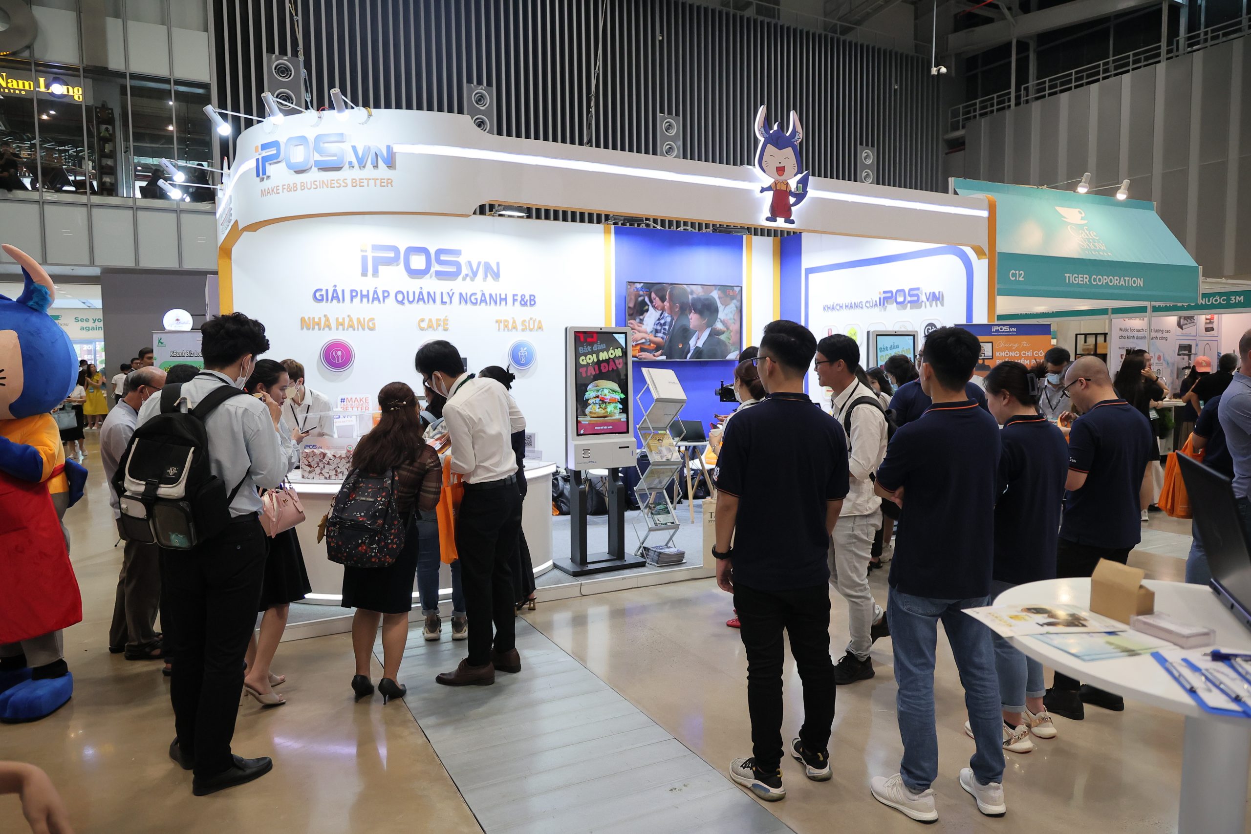 Thông cáo báo chí: Triển lãm Cafe Show 2022 nhộn nhịp ngày đầu tiên diễn ra sự kiện