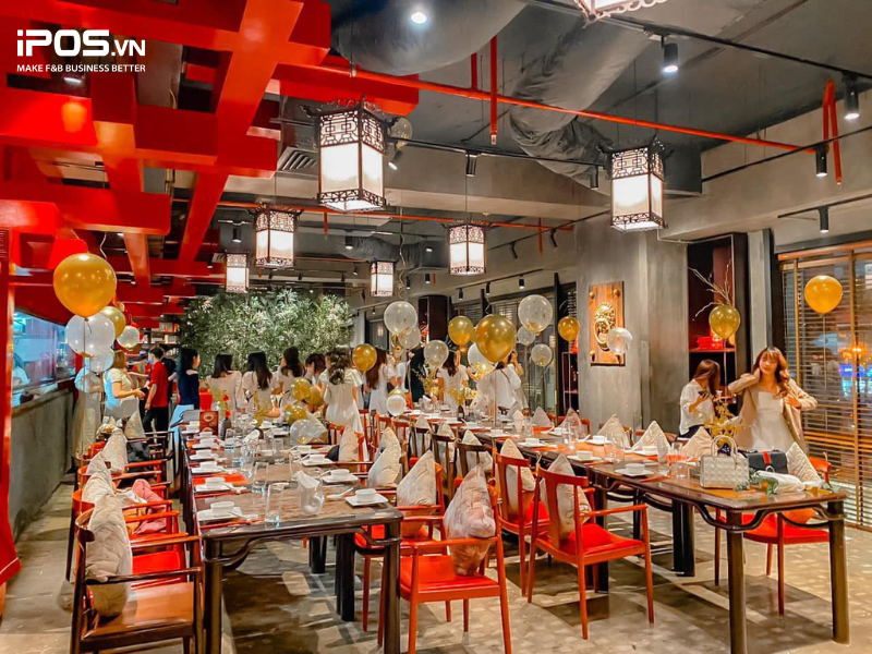 nhà hàng lãng mạn tỏ tình