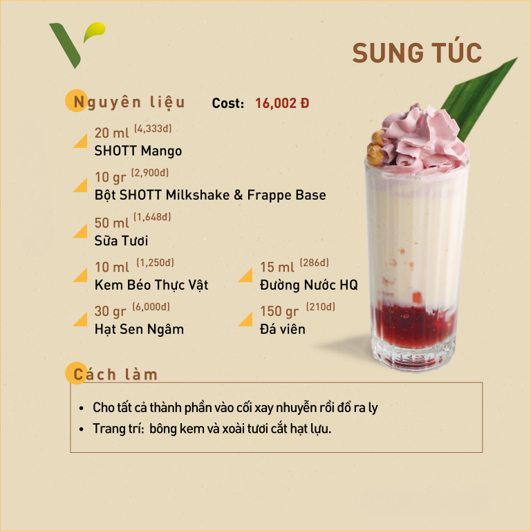 Công thức đồ uống dịp Tết 2024