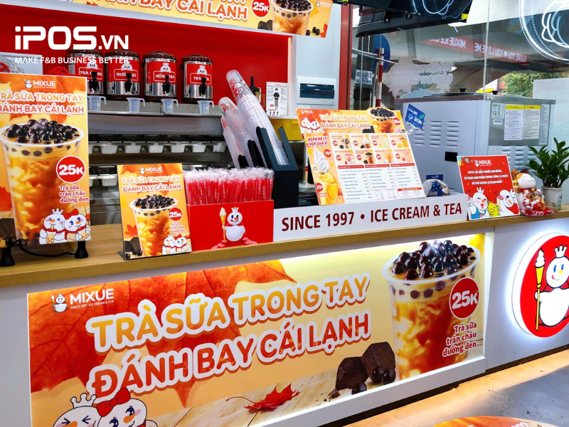 Mixue cán mốc 1000 cửa hàng