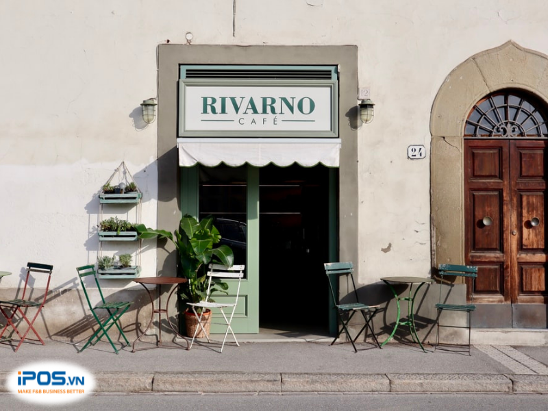 cá tính thương hiệu quán cà phê