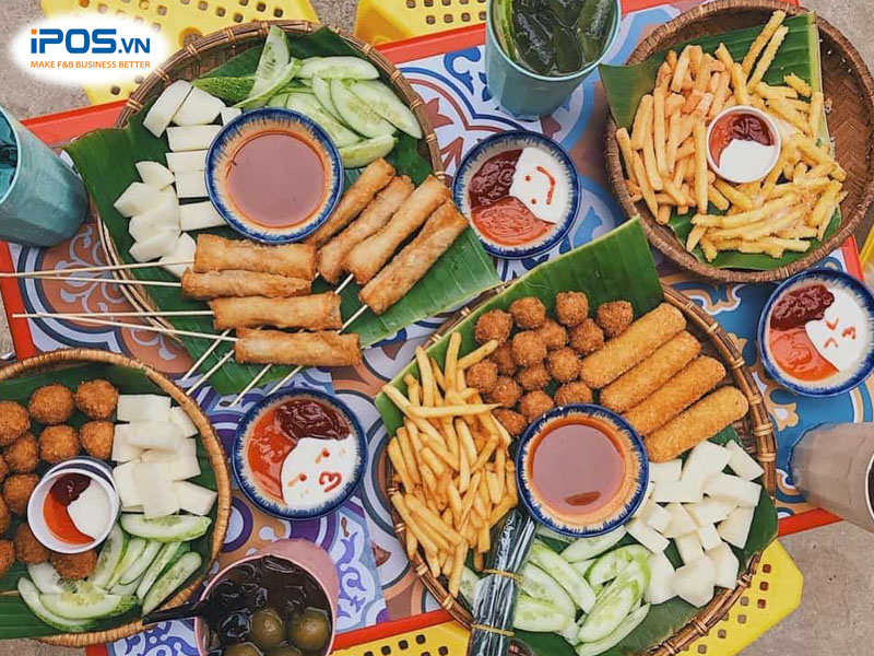 Kinh doanh những mẹt ăn vặt tổng hợp