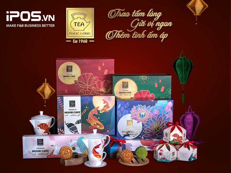 Phúc Long sở hữu đa dạng hộp bánh trung thu đáp ứng nhu cầu của khách hàng