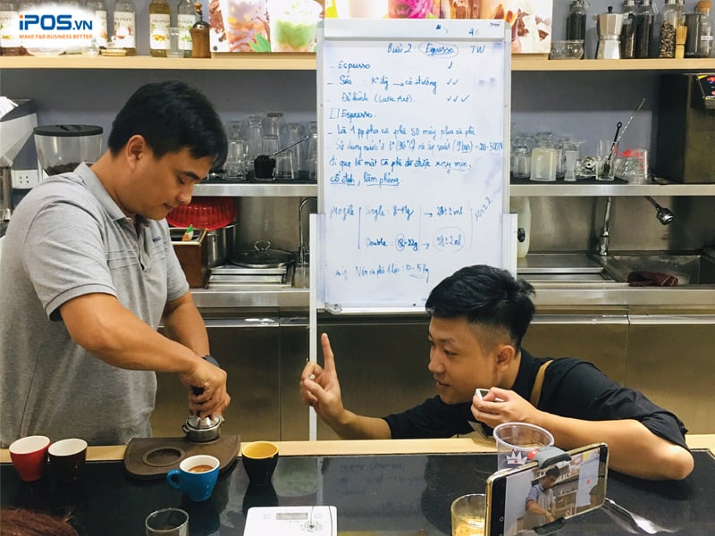 khóa học pha chế barista skills