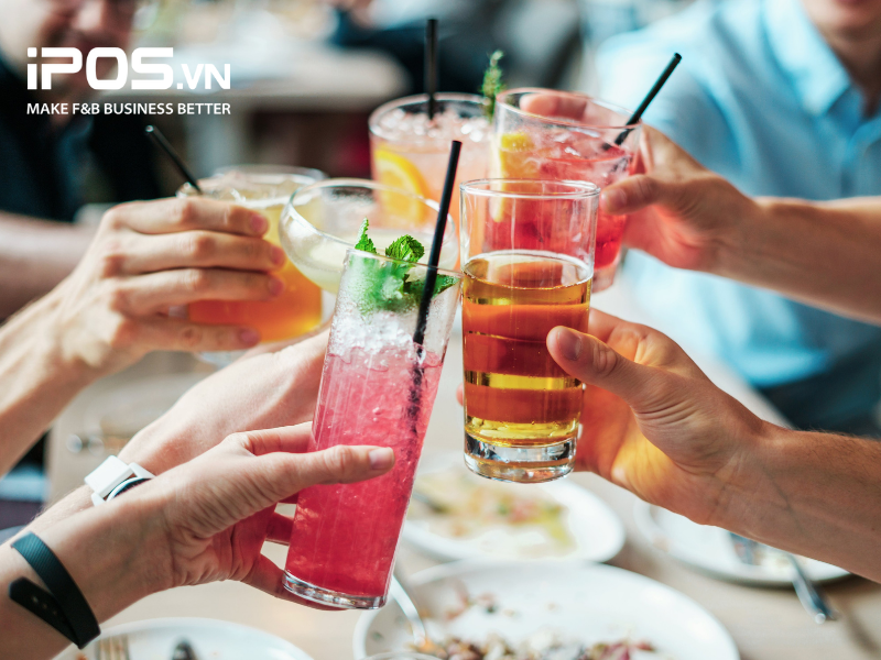 Quán cafe nên có đa dạng đồ uống để khách hàng lựa chọn 