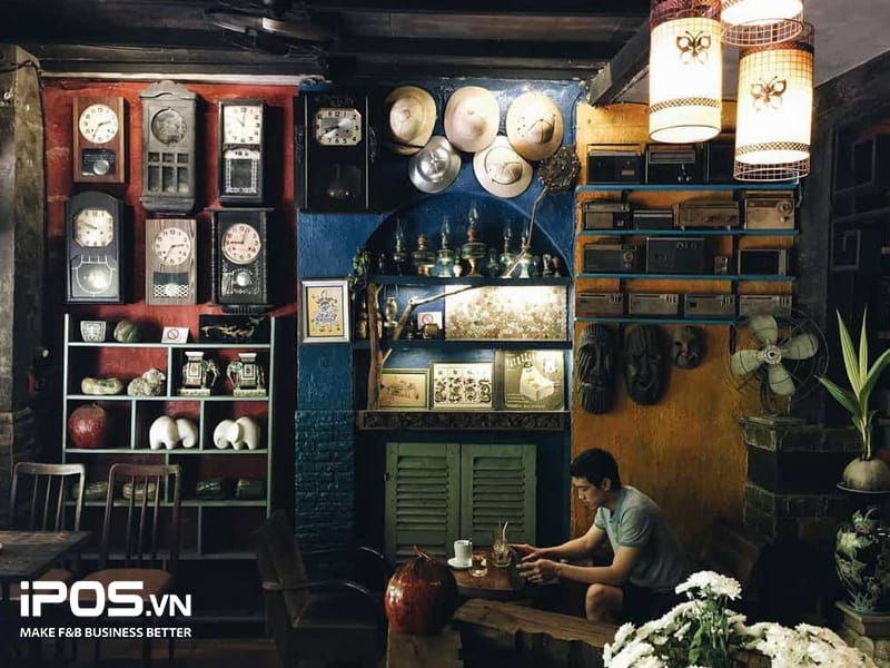 mở quán cà phê vintage