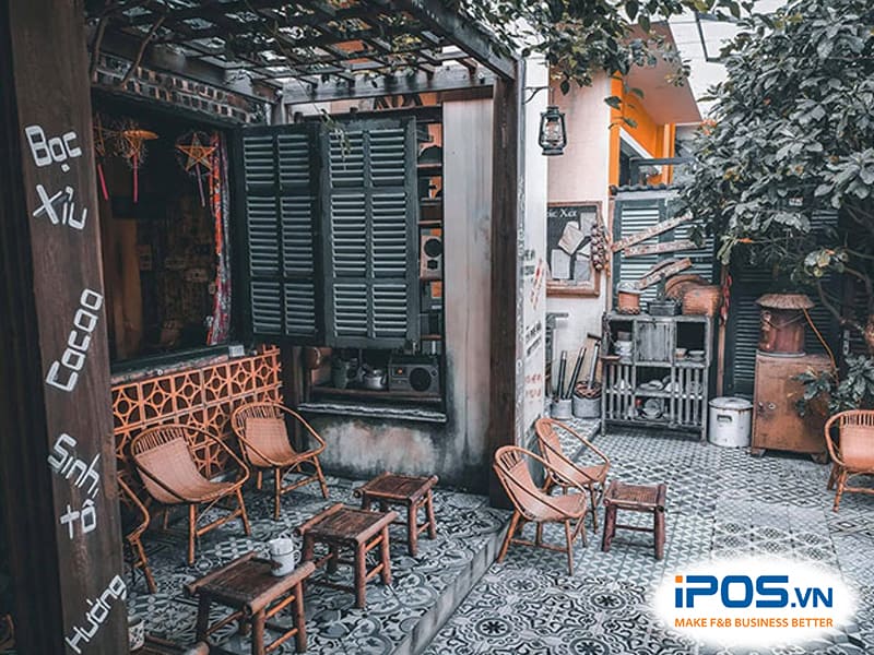 mở quán cà phê vintage