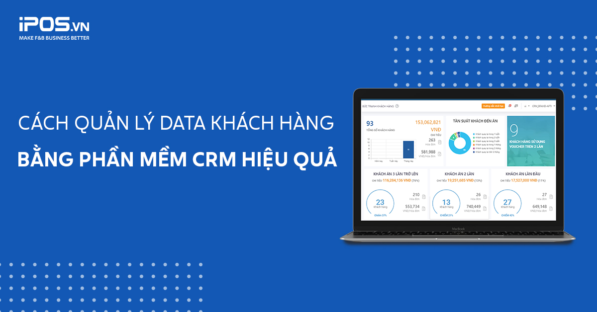Cách quản lý data khách hàng bằng phần mềm CRM hiệu quả