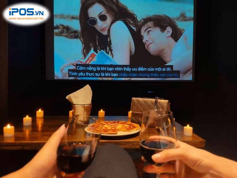 Quán cafe phim cần có thiết kế không gian độc đáo