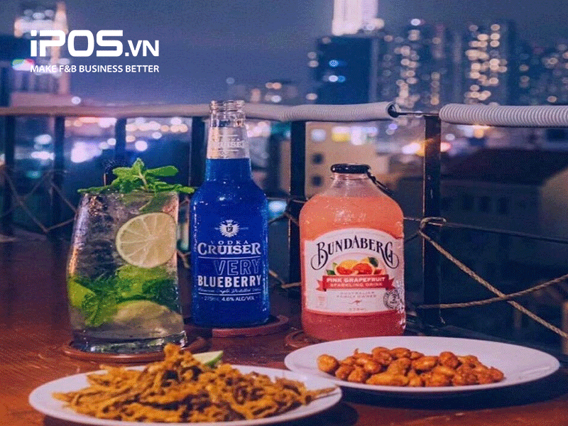 Mô hình Cafe Sân thượng Mô hình Cafe Sân thượng