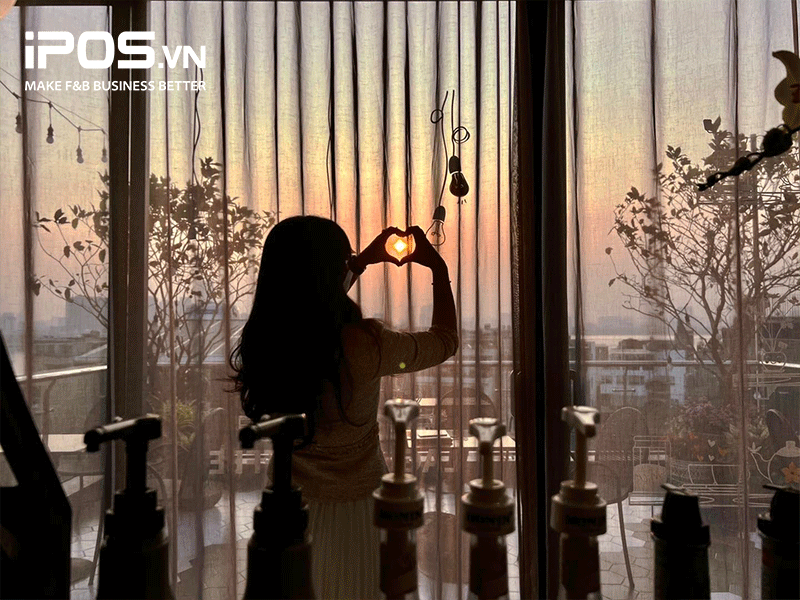 Mô hình Cafe Sân thượng Mô hình Cafe Sân thượng