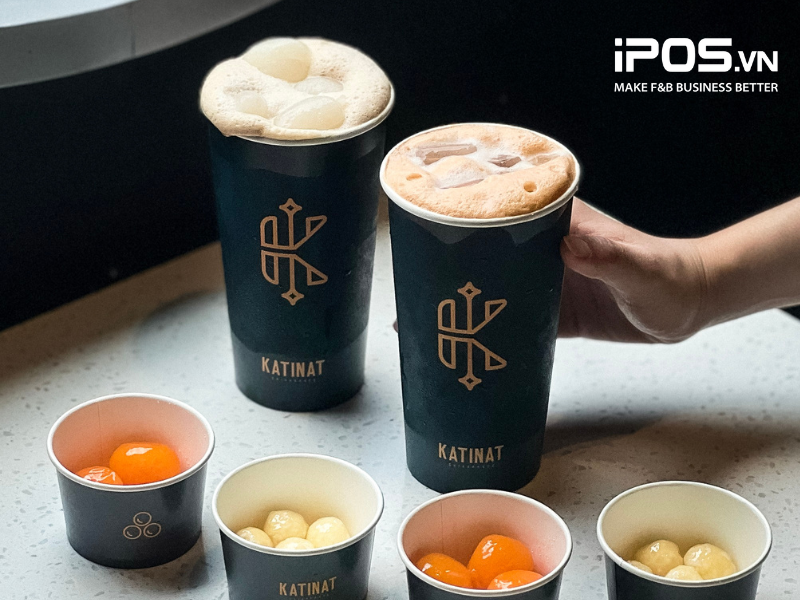 Calo trong đồ uống Katinat dao động trong khoảng từ hơn 100 đến 500 kcal tùy sản phẩm