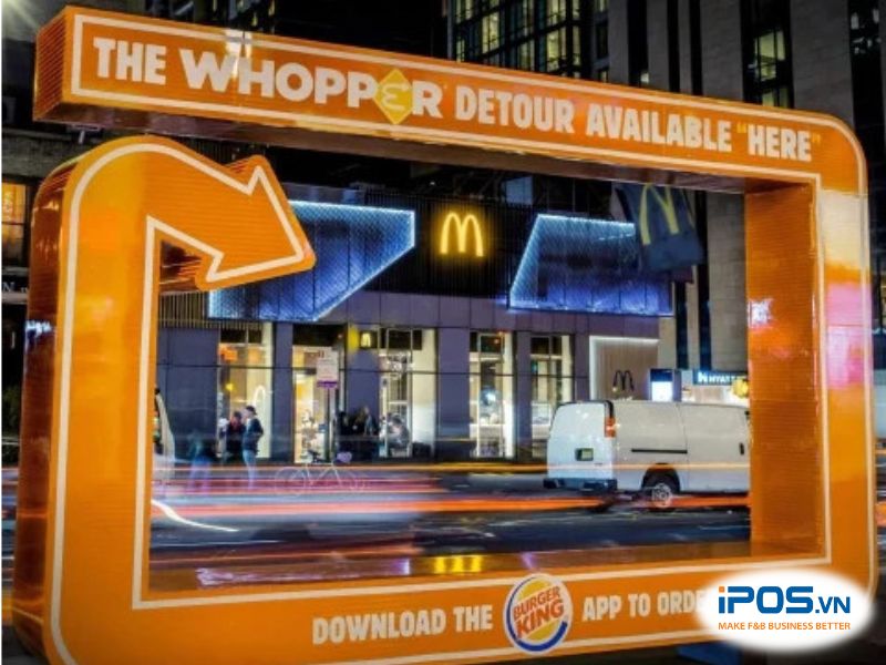 Chiến dịch Marketing “The Whopper Detour" thành công của Burger King 