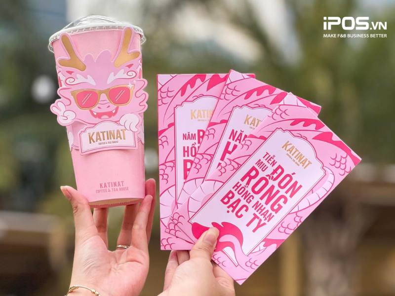 Giảm giá món mới dành riêng cho dịp lễ là cách để khuyến khích khách hành trải nghiệm sản phẩm mới 