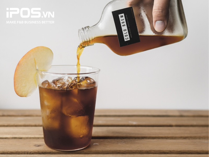 Cold brew táo bạc hà là sự kết hợp khá thú vị và mới mẻ 