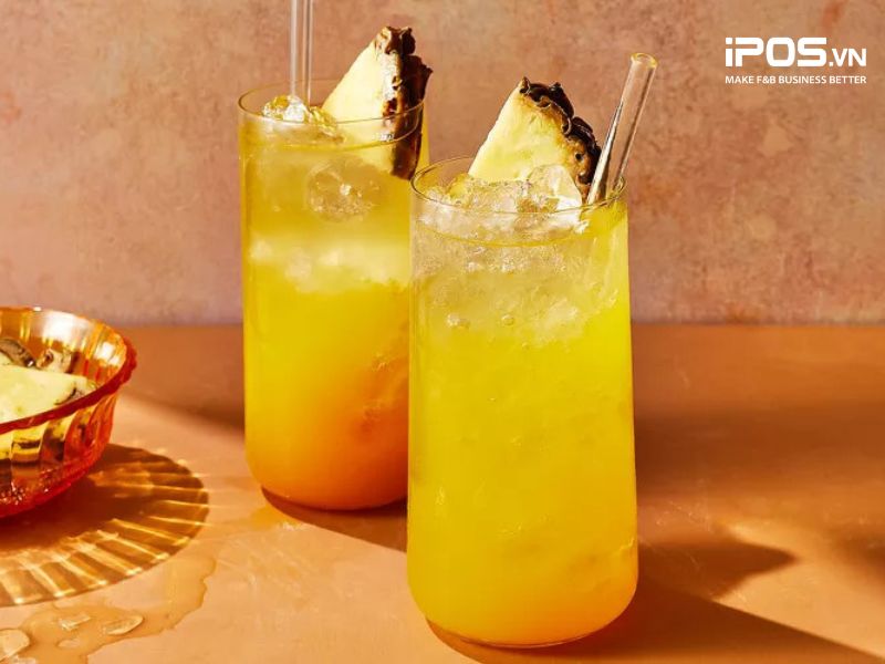  Cocktail Hawaiian Iced Tea có công thức pha chế khá đơn giản.