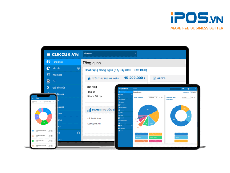 CukCuk cho phép thực hiện các hoạt động chiết khấu và ưu đãi ngay trên hệ thống