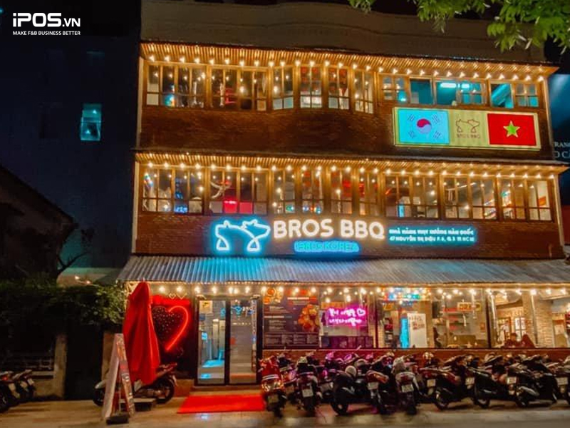 địa điểm mở quán nướng không khói