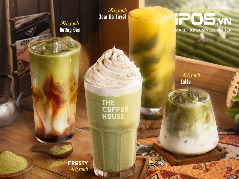 Trà xanh Tây Bắc - đồ uống mới nhất của The Coffee House