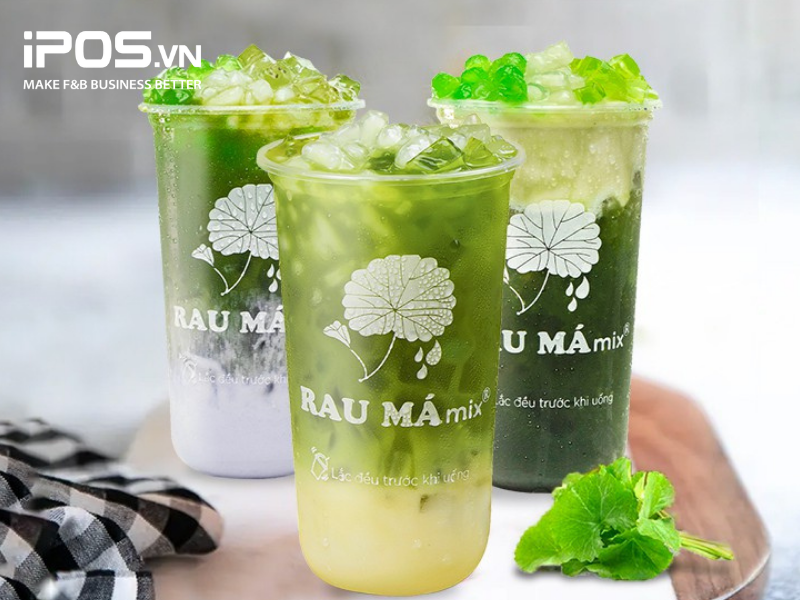 Các phiên bản biến tấu đa dạng của nước rau má