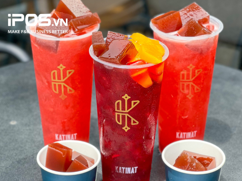 Trà Oolong Dâu mai sơn siêu “hot hit” gần đây của thương hiệu Katinat