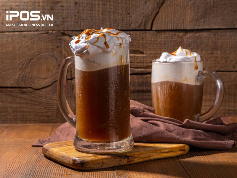 Đồ uống nóng cho menu mùa đông quán cafe: Bia Bơ Nóng