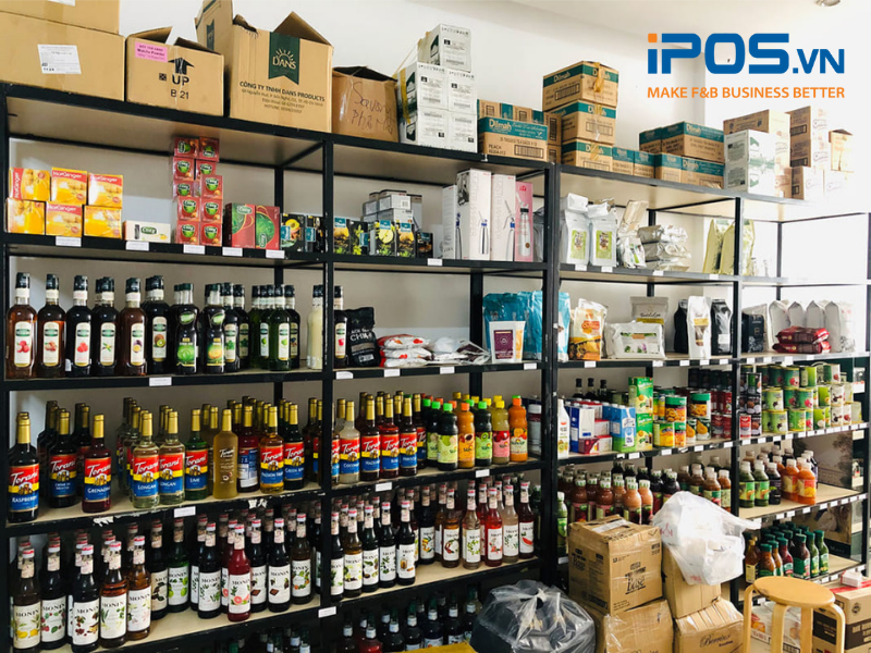 Quán cafe nên nhập nguyên vật liệu pha chế với số lượng cầm chừng