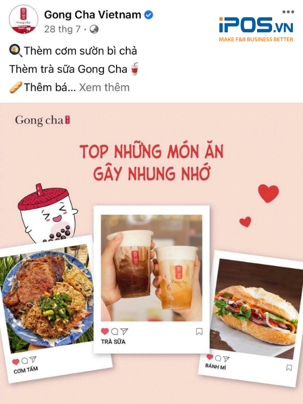 Kết hợp hình ảnh và nội dung khéo léo để tăng tương tác với khách hàng