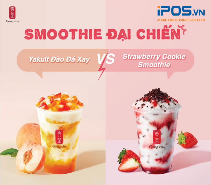 Tuyến nội dung gia tăng tương tác của thương hiệu Gongcha