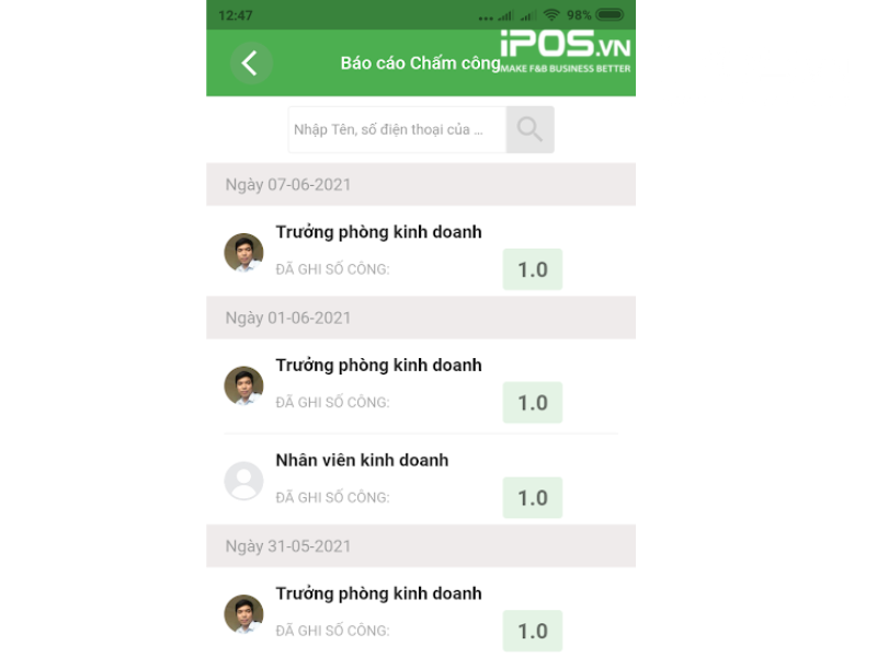 Sổ Chấm Công là ứng dụng quản lý chấm công hoàn toàn miễn phí