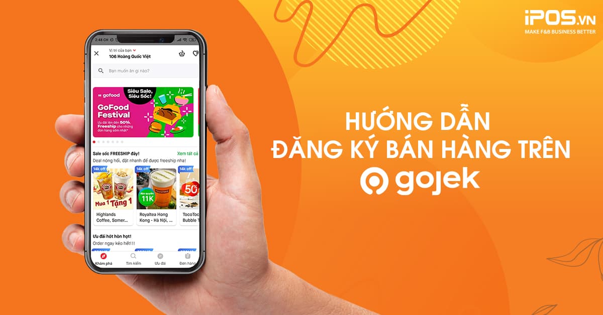 Hướng dẫn đăng ký bán hàng trên GoFood – Gojek nhanh nhất