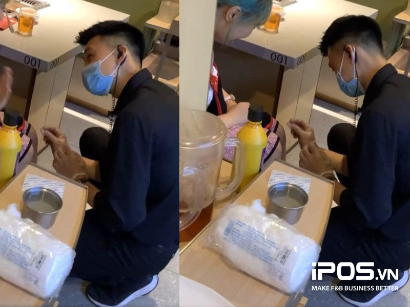 Khách hàng chia sẻ chưa thấy nhà hàng nào có dịch vụ đẳng cấp đến thế này