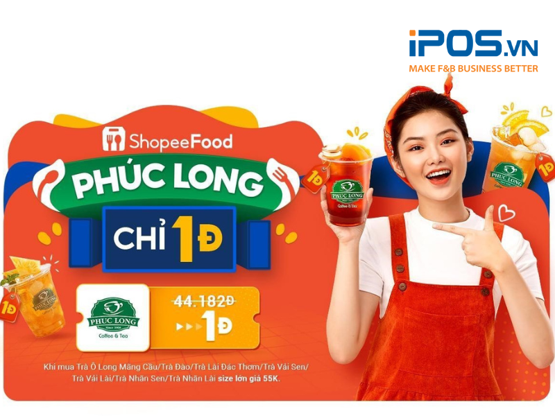 Chiến dịch tặng Phúc Long 1 đồng sử dụng hiệu ứng “cho - nhận” từ Phúc Long