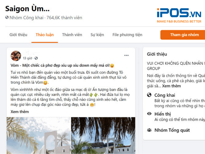 Một hội review đồ ăn nhận được lượng tương tác “khủng” từ thành viên