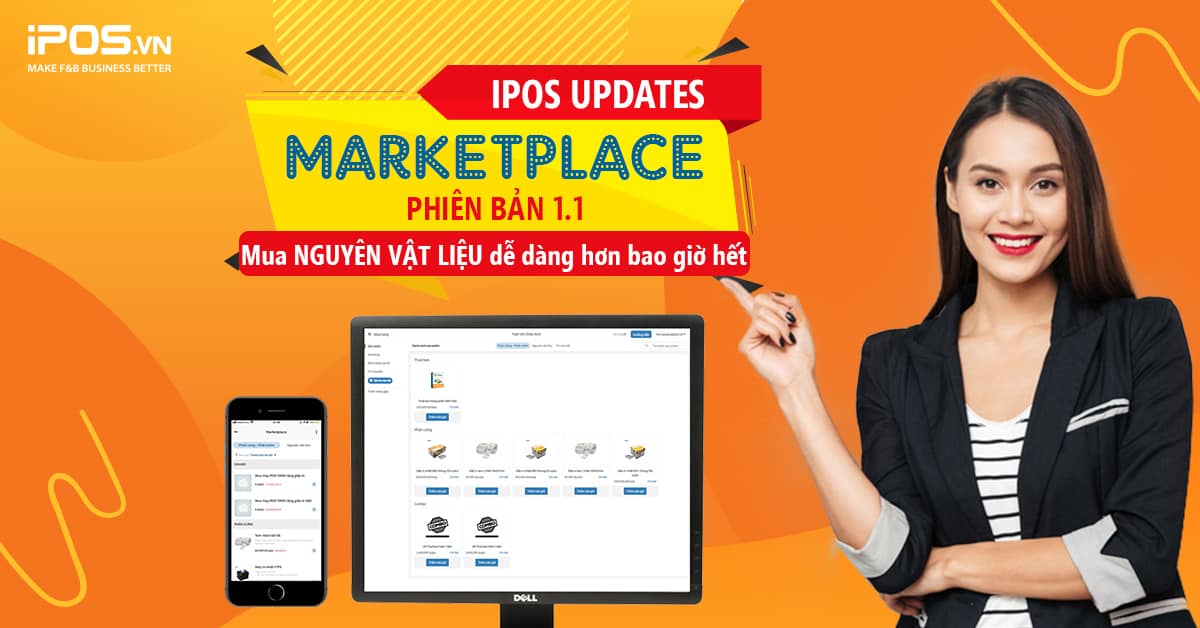 Marketplace phiên bản 1.1 – Khách hàng mua nguyên vật liệu dễ dàng hơn bao giờ hết