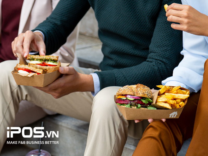 Khách hàng take away ngày càng gia tăng với số lượng lớn