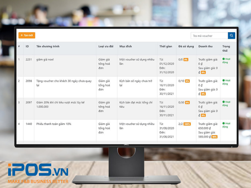Giải pháp iPOS CRM giúp quản lý thông tin khách hàng và chương trình khuyến mãi hiệu quả