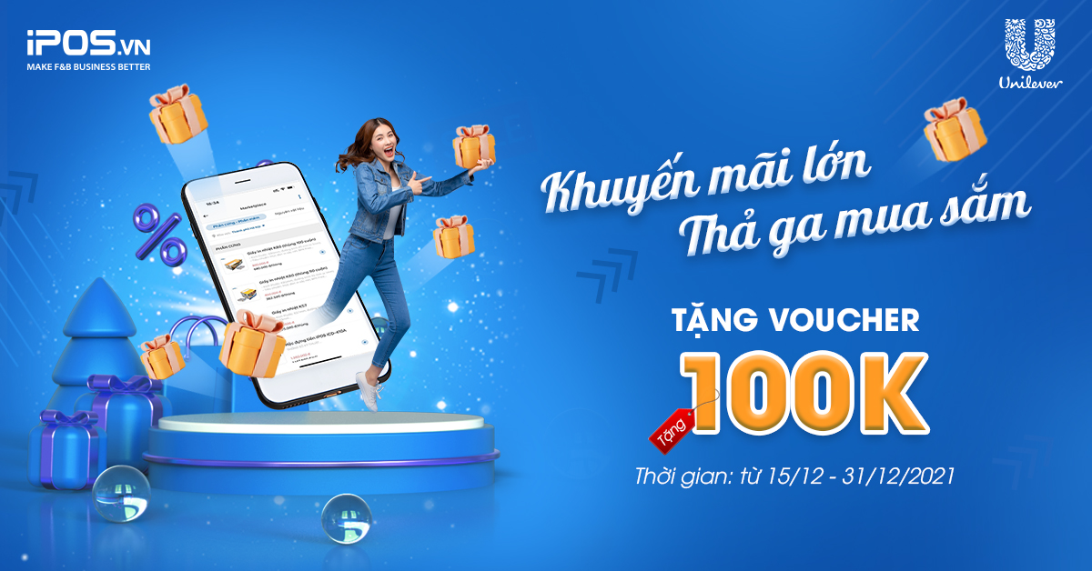 [SIÊU ƯU ĐÃI] Tặng Voucher 100.000 VNĐ khi mua sắm các sản phẩm Unilever trên MarketPlace