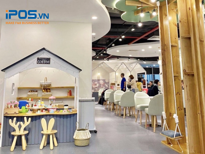 Mô hình Kids Cafe đang trở thành xu hướng trong thời gian gần đây 