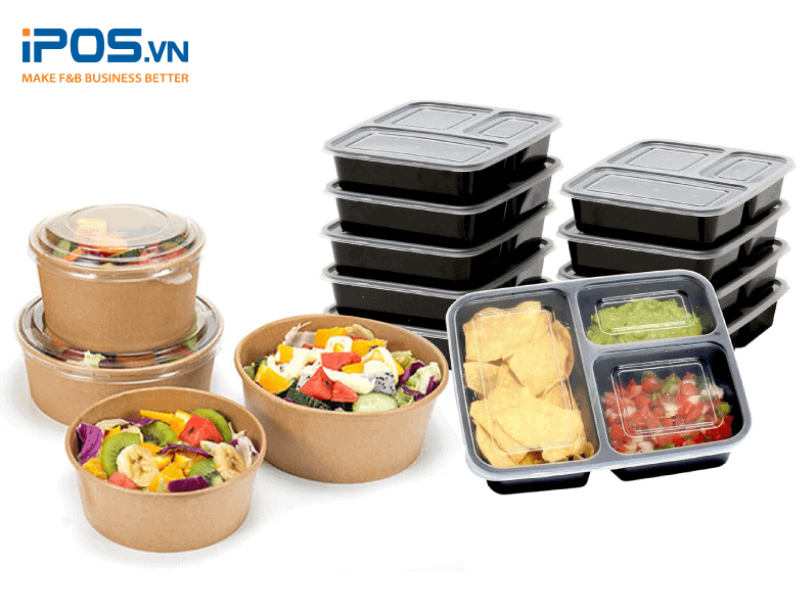 Nên đóng gói đồ ăn trong bao bì có chất liệu an toàn cho sức khỏe và bảo vệ môi trường