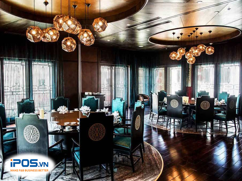 mặt bằng nhà hàng