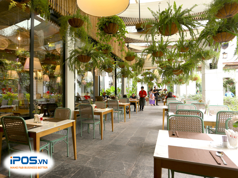 mặt bằng nhà hàng