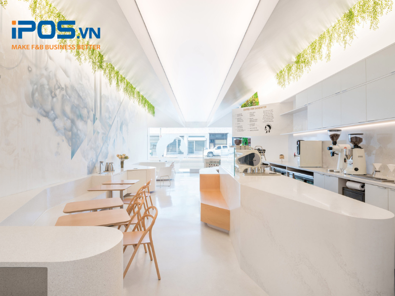 Mẫu thiết kế quán cafe phong cách Scandinavian