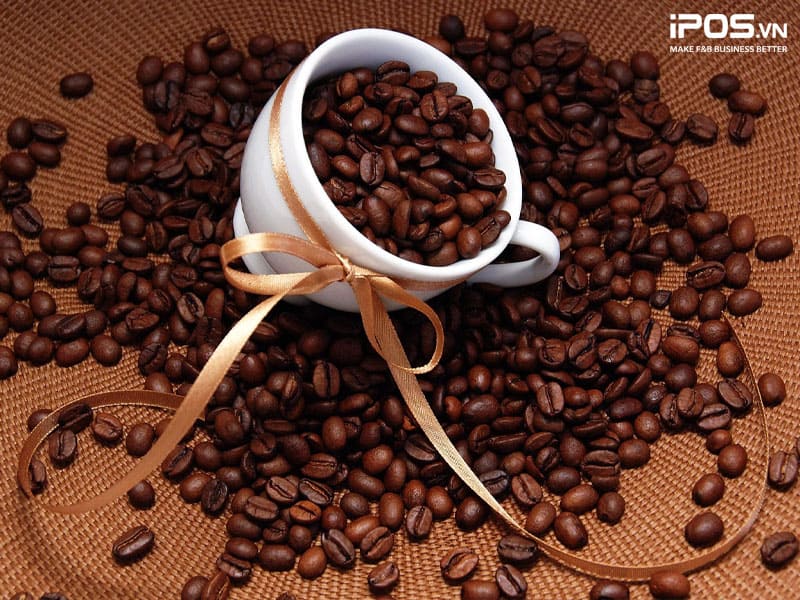 Hạt cafe là nguyên liệu chính đối với kinh doanh quán cafe