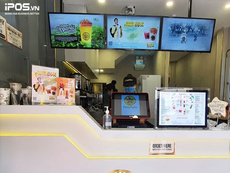 Menu là phương tiện giúp quán trà sữa tiếp cận và giao tiếp với khách hàng