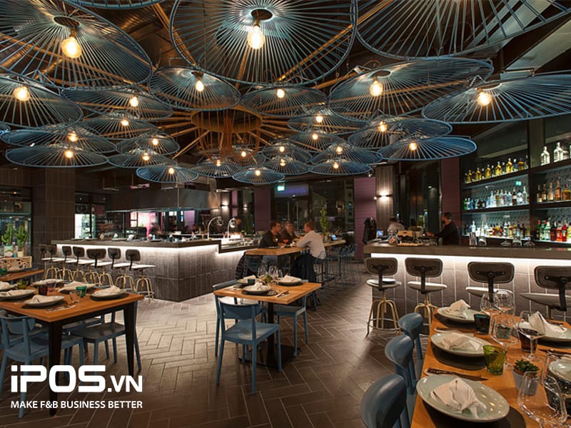 Mô hình bếp mở