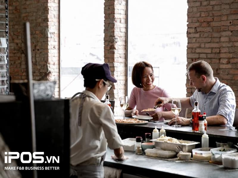 Mô hình bếp mở