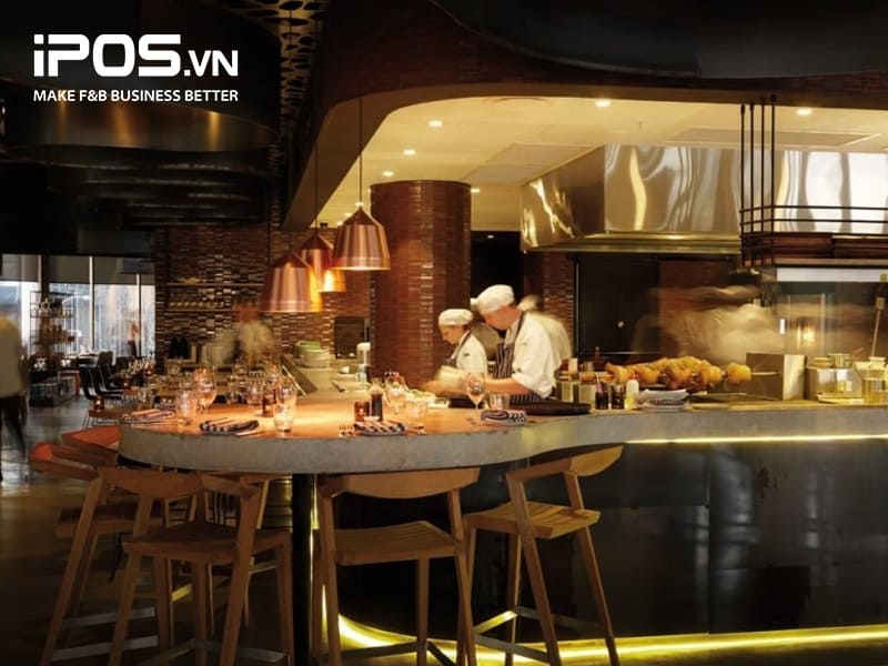 Mô hình bếp mở