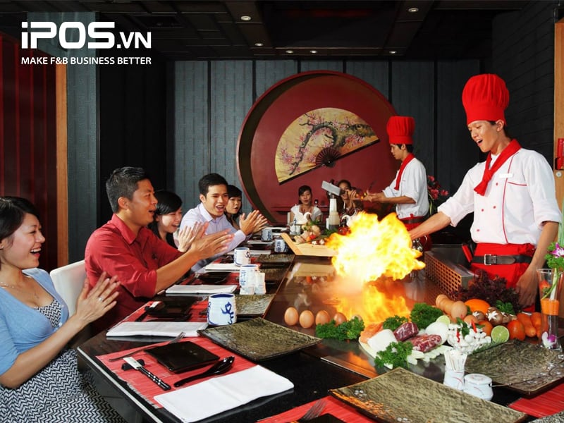 Mô hình bếp mở